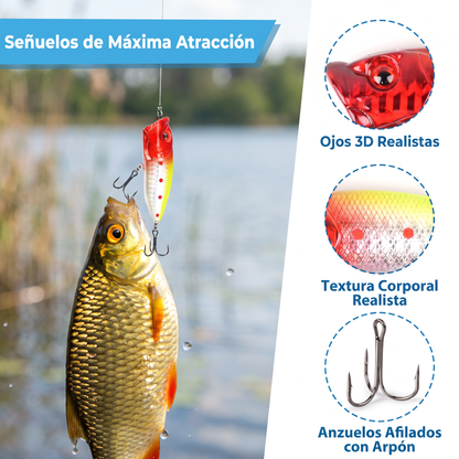 Calendario de Adviento de Anzuelos para Pesca