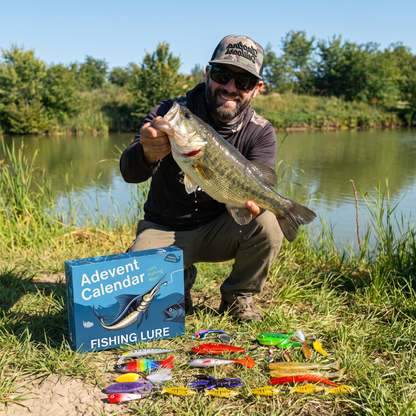 Calendario de Adviento de Anzuelos para Pesca